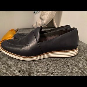 Cole Haan Navy Loafers